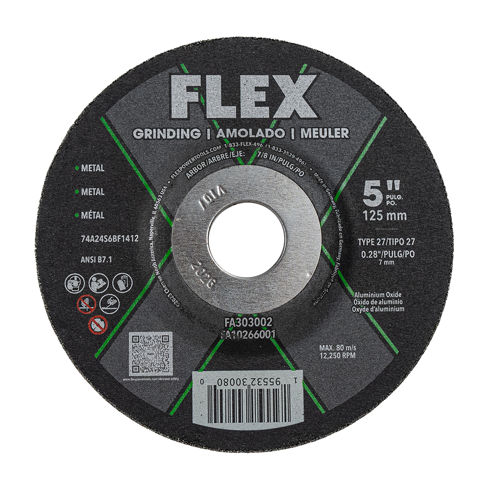 Flex Tools 5" Grinding Disc FA303002