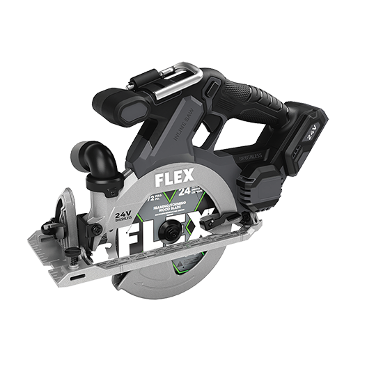 Flex Tools 6-1/2" In-Line Circular Saw (Tool Only) FX2131A-Z