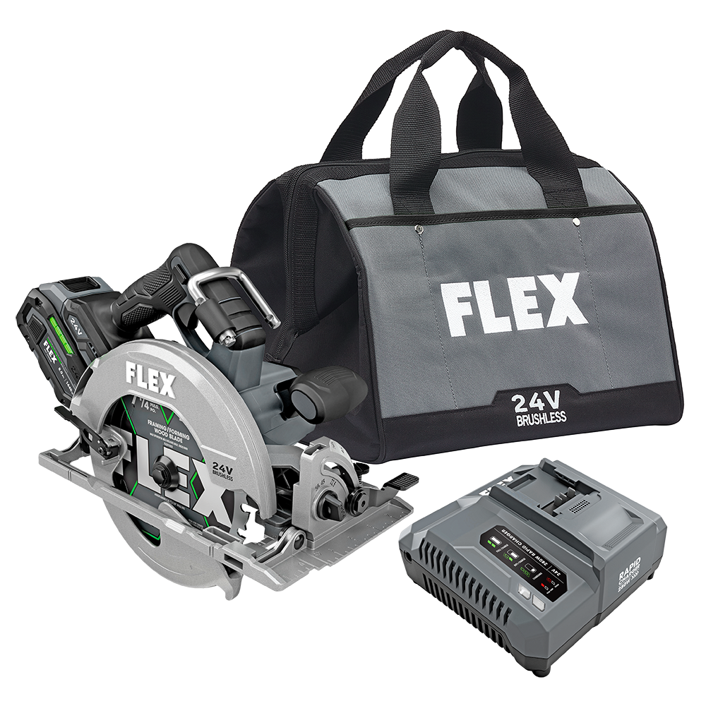 Flex Tools 7-1/4" Circular Saw Kit FX2141-1D
