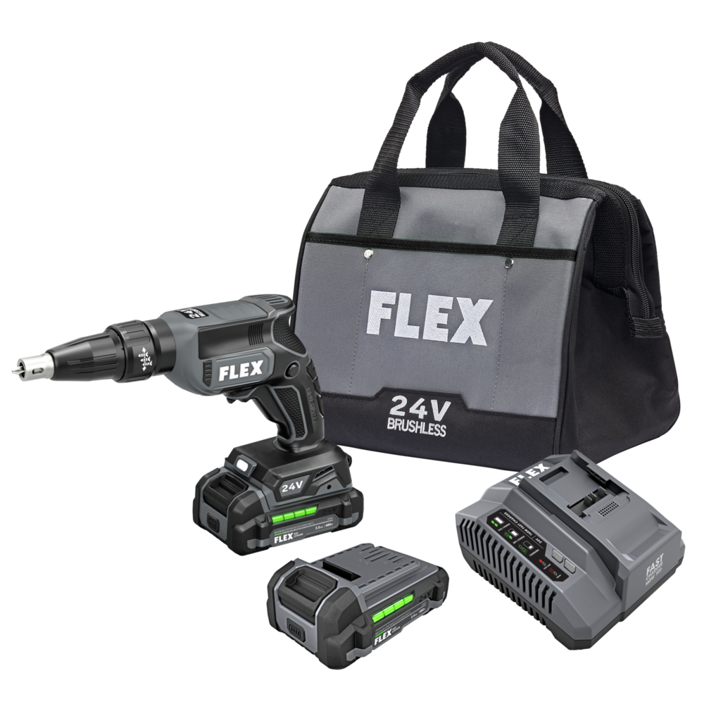Flex Tools Drywall Screw Gun Kit FX1611-2AA