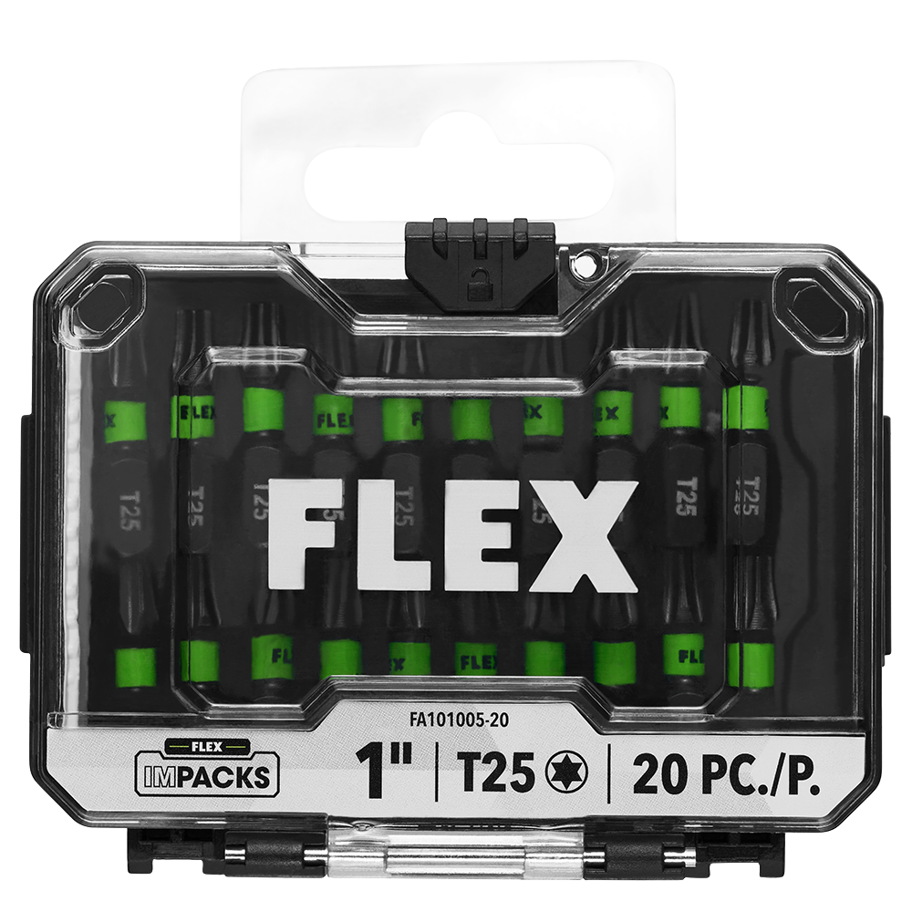 Flex Tools 20Pc T25 Impact Bit Set | Impact Rated | Beaver Tools