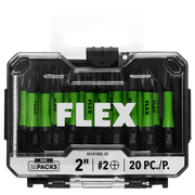 Flex Tools IMPACKS 20-Piece 2 PH2 Impact Driver Bit Set FA101002-20