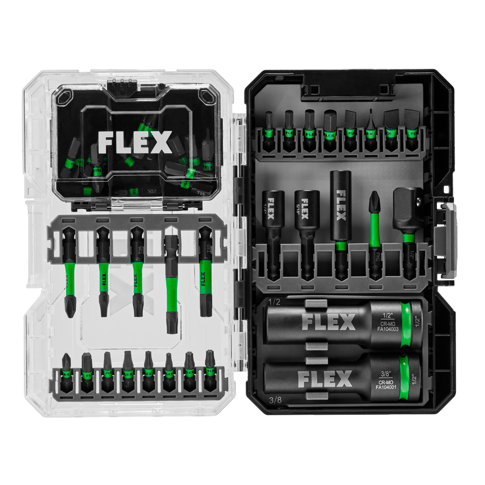 Flex Tools IMPACKS 45-Piece Impact Driver Bit Set FAM10103-45