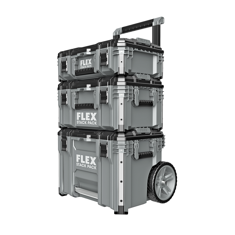 Flex Tools STACK PACK 3-Piece Storage System FSM1101-3