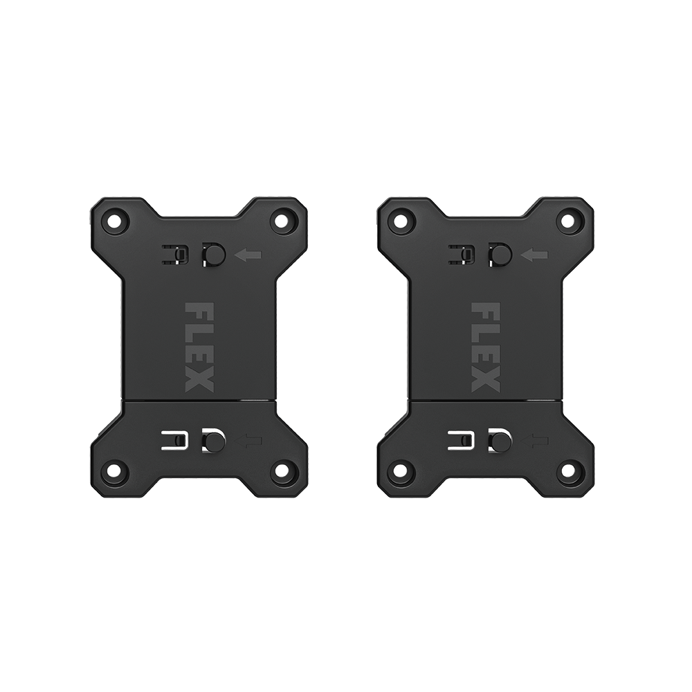 Flex Tools STACK PACK Adjustable Charger Mounts 2-Pack FS1606-2