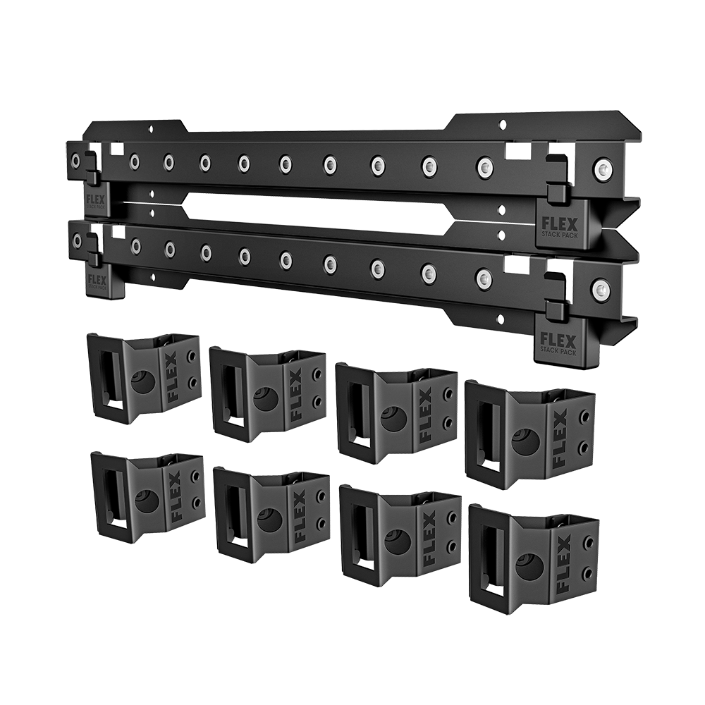 Flex Tools STACK PACK Box Mount Kit, 10-Piece FSM1501-10