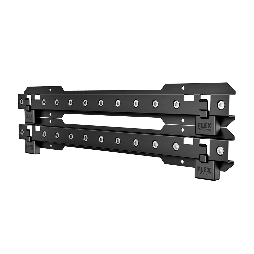 Flex Tools STACK PACK Wall-Mount Rail 2-Pack FS1503-2