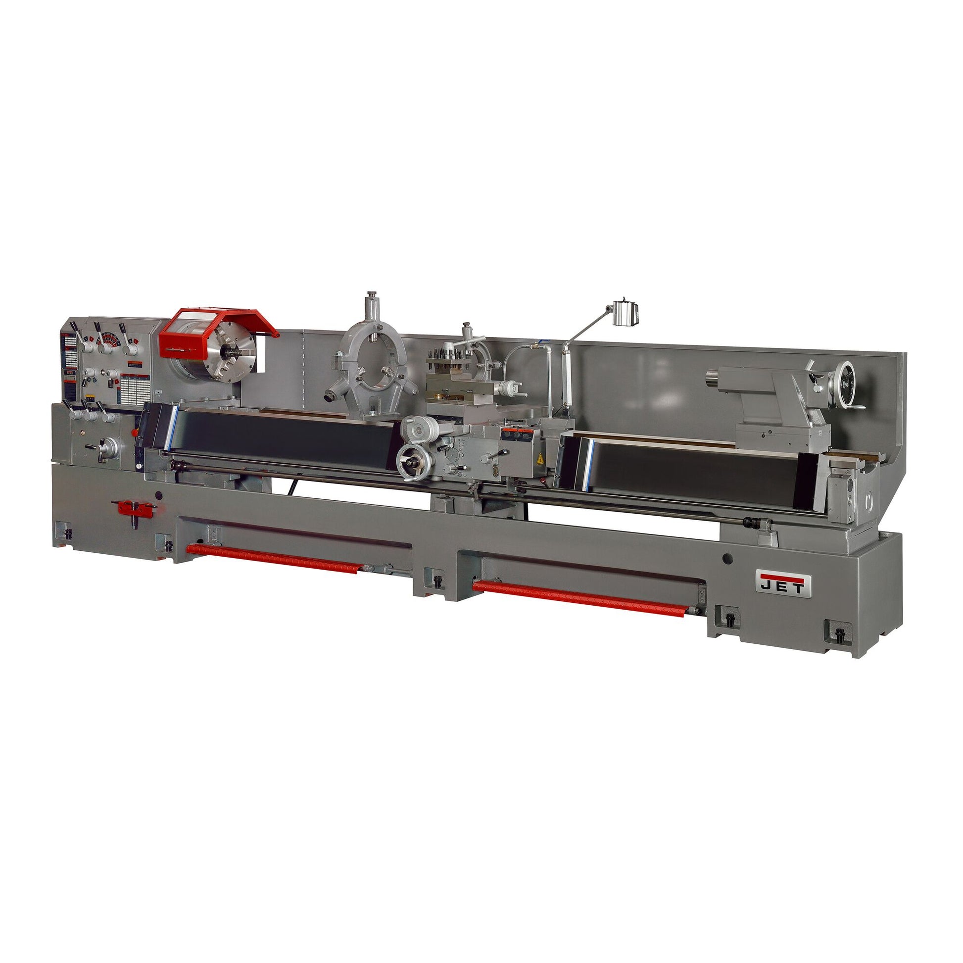Jet GH-2680ZH 26"x80" Large Spindle Bore Gear Head Lathe w/ Newall NMS800 DRO JT1-3315