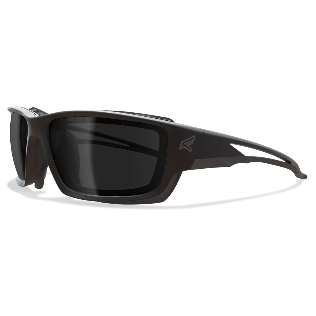 Edge Eyewear Kazbek - Black Frame / Vapor Shield Smoke Lenses with Gasket GSK116VS