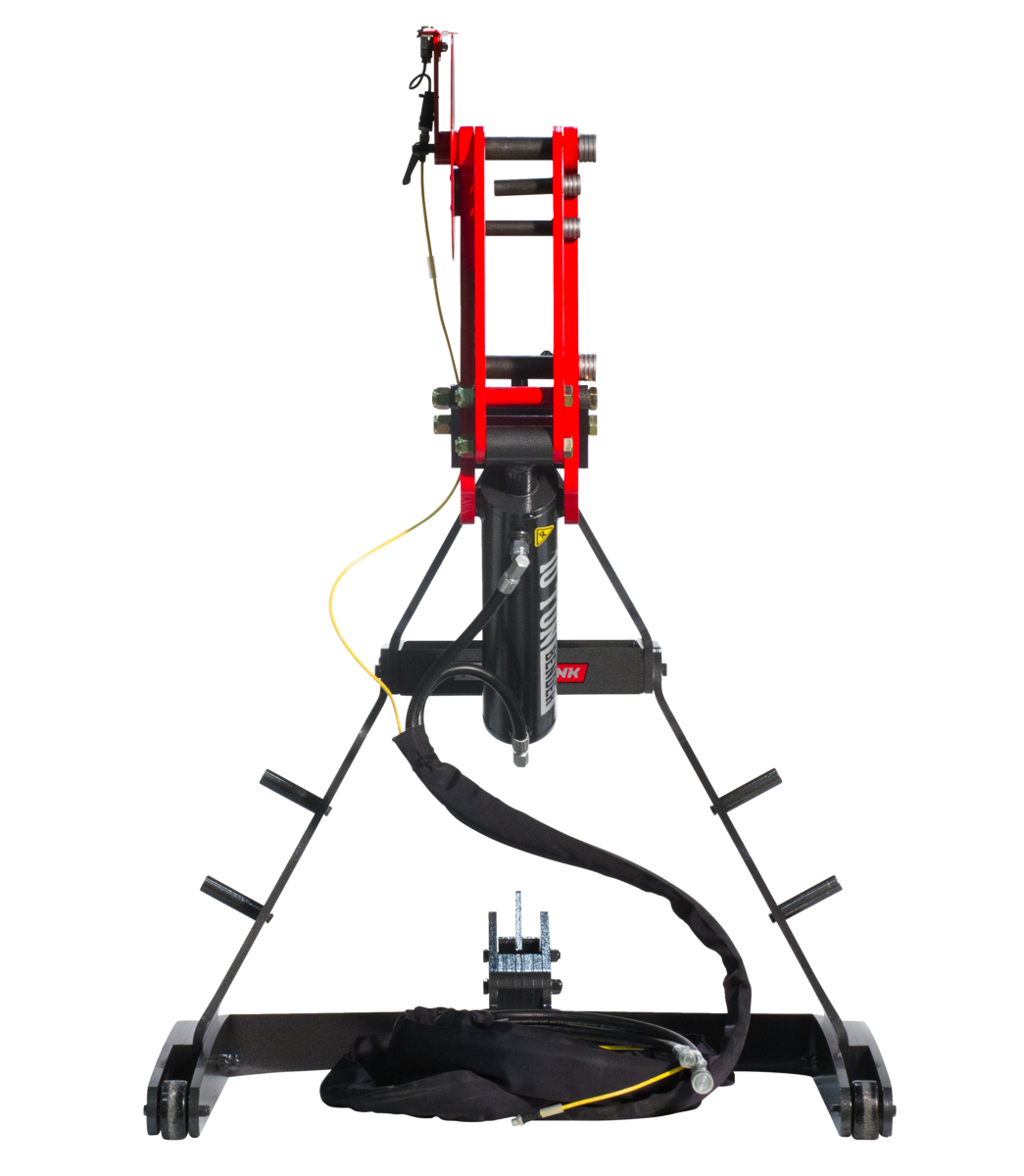 Edwards Ironworkers 10 Ton Bender and Portable Power Unit 3 Phase, 230 Volt HAT1020