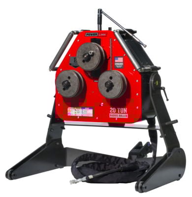 Edwards Ironworkers Radius Roller and Portable Power Unit 3 Phase, 460 Volt HAT5030