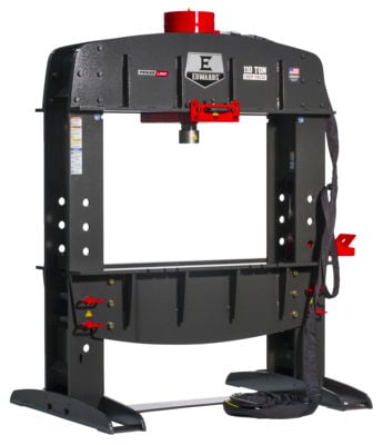 Edwards Ironworkers 110 Ton Shop Press HAT9000