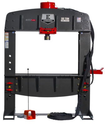Edwards Ironworkers 110 Ton Shop Press HAT9000