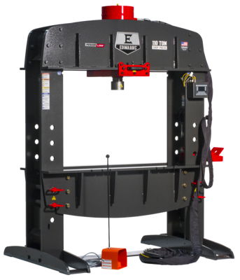 Edwards Ironworkers 110 Ton Shop Press with PLC HAT9050
