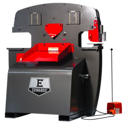 Edwards Ironworkers 100 Ton Ironworker 3 Phase, 460 Volt with PowerLink IW100-3P460-AC600