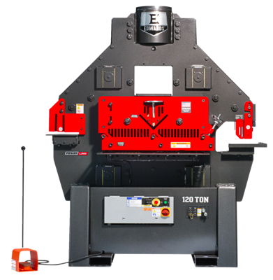 Edwards Ironworkers 120 Ton Ironworker 3 Phase, 230 Volt with PowerLink IW120-3P230-AC900