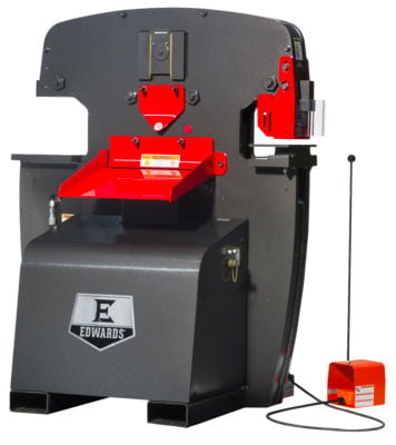 Edwards Ironworkers 55 Ton Ironworker, 3 Phase, 230 Volt IW55-3P230