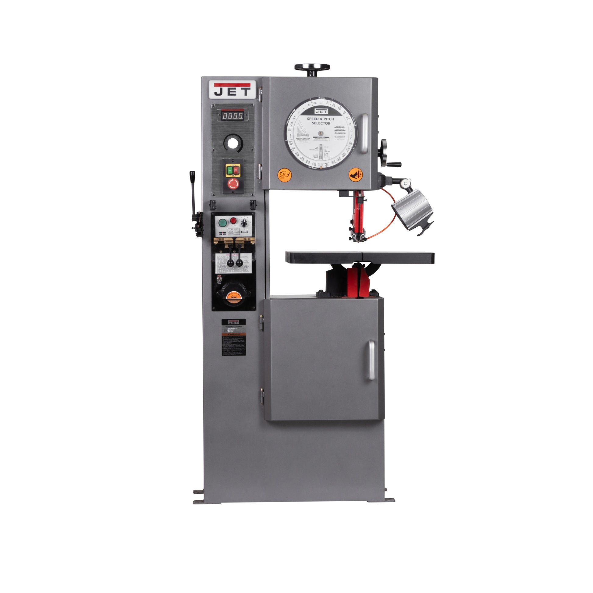 Jet 12" Continuous Vertical Bandsaw 1HP 110V 1Ph VBS-1207VS-DC JT1-1375