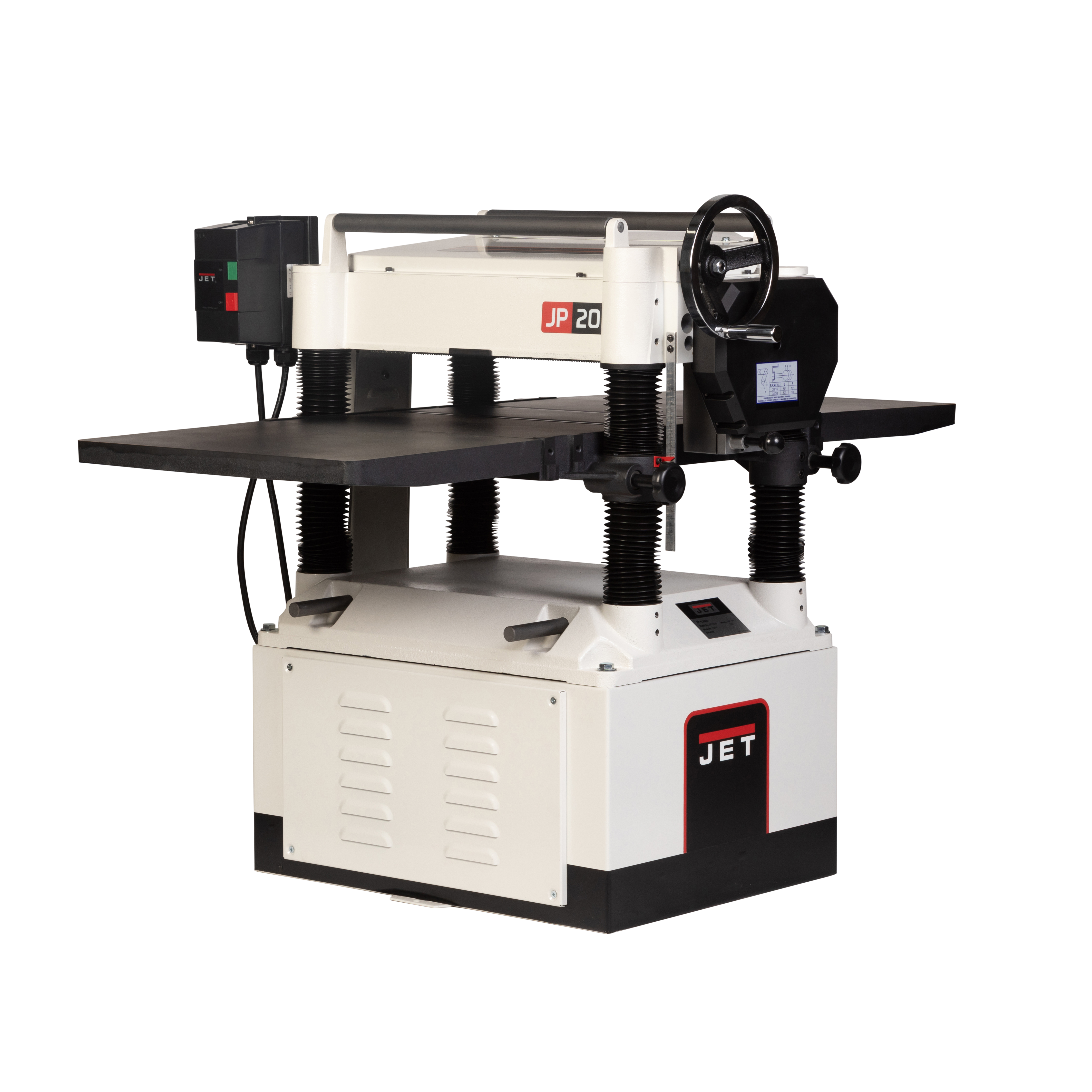 Jet Black 20 Helical Head Planer 5HP 1Ph JWP-208HH JT1-1374