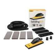 Mirka 2-3/4 in. x 8 in. Vacuum Hand Sanding Block Kit with Hose and Abranet Abrasives MVHB38-KHA