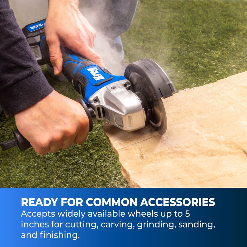 Kreg 20V Ionic Drive 4-1/2"-5" Angle Grinder KPTAG450B
