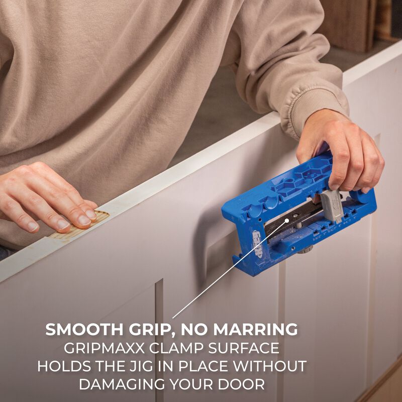 Kreg Door Hinge Routing Jig, For 2-1/2 in. to 5 in. Hinges KRTHJ100