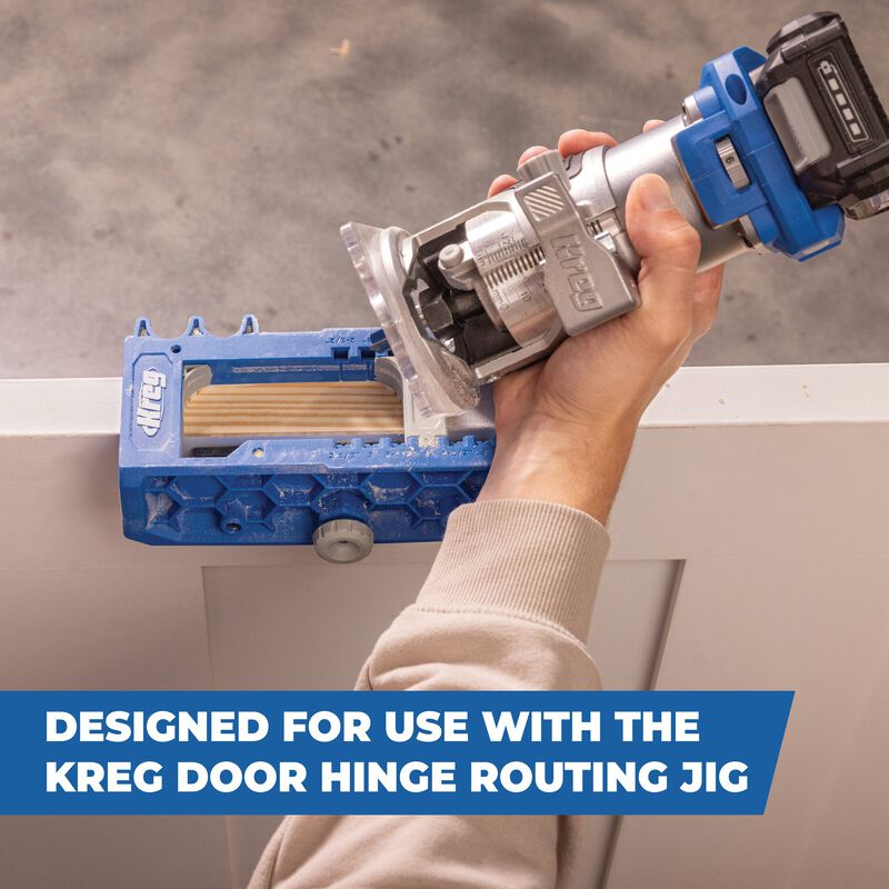 Kreg 1/2 in. Flush Trim Router Bit, 1/4 in. Shank KRTHJ150