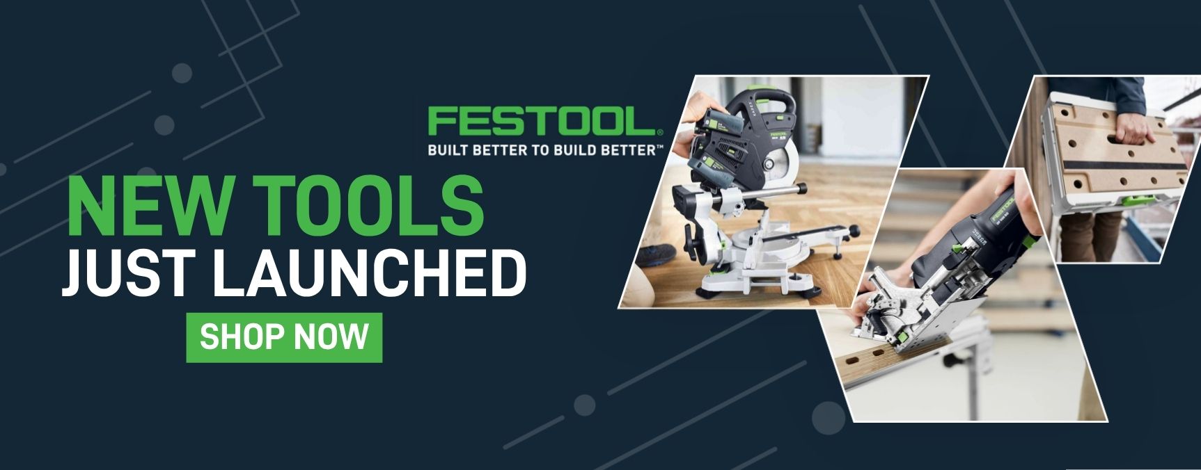 New Festool tools launch at Beaver Industrial Supply. Shop the latest professional woodworking machinery.