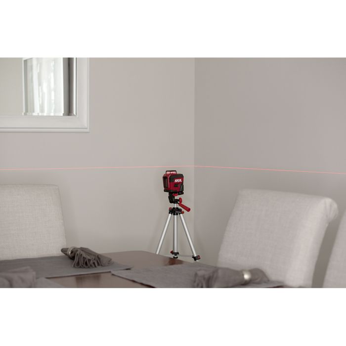Skil Self-Leveling 360 Degree Red Cross Line Laser LL932201