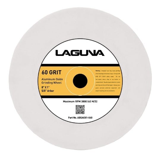 Laguna Tools 8" 60G Aluminum Oxide Wheel for G8 ABGAO81-060