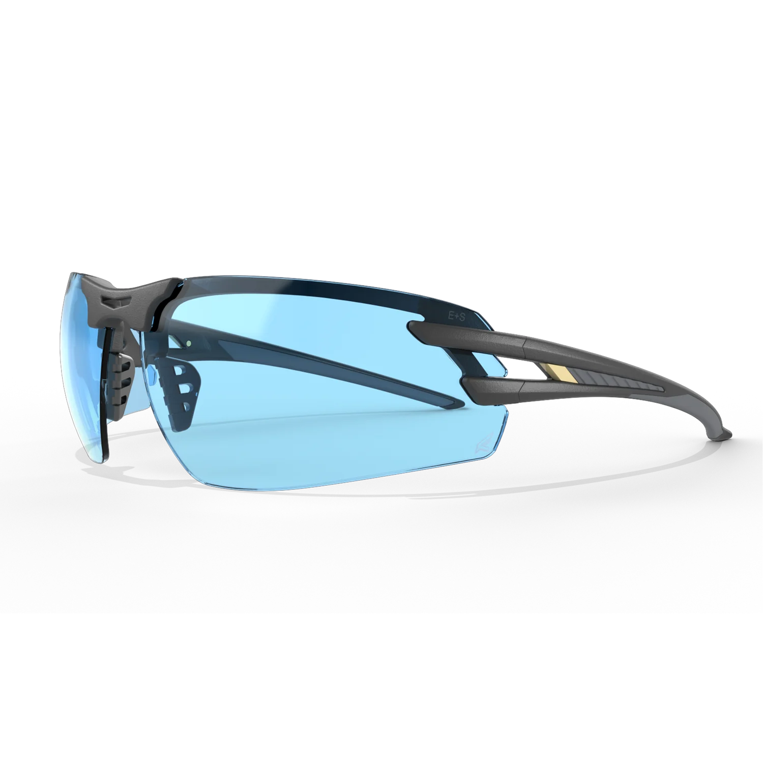 Edge Eyewear Salita-Black Frame / Light Blue Lens SL113