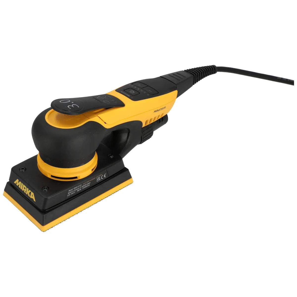 Mirka 3" x 5" Orbital Sander DEOS II 353X (3mm Orbit) MID3534044US