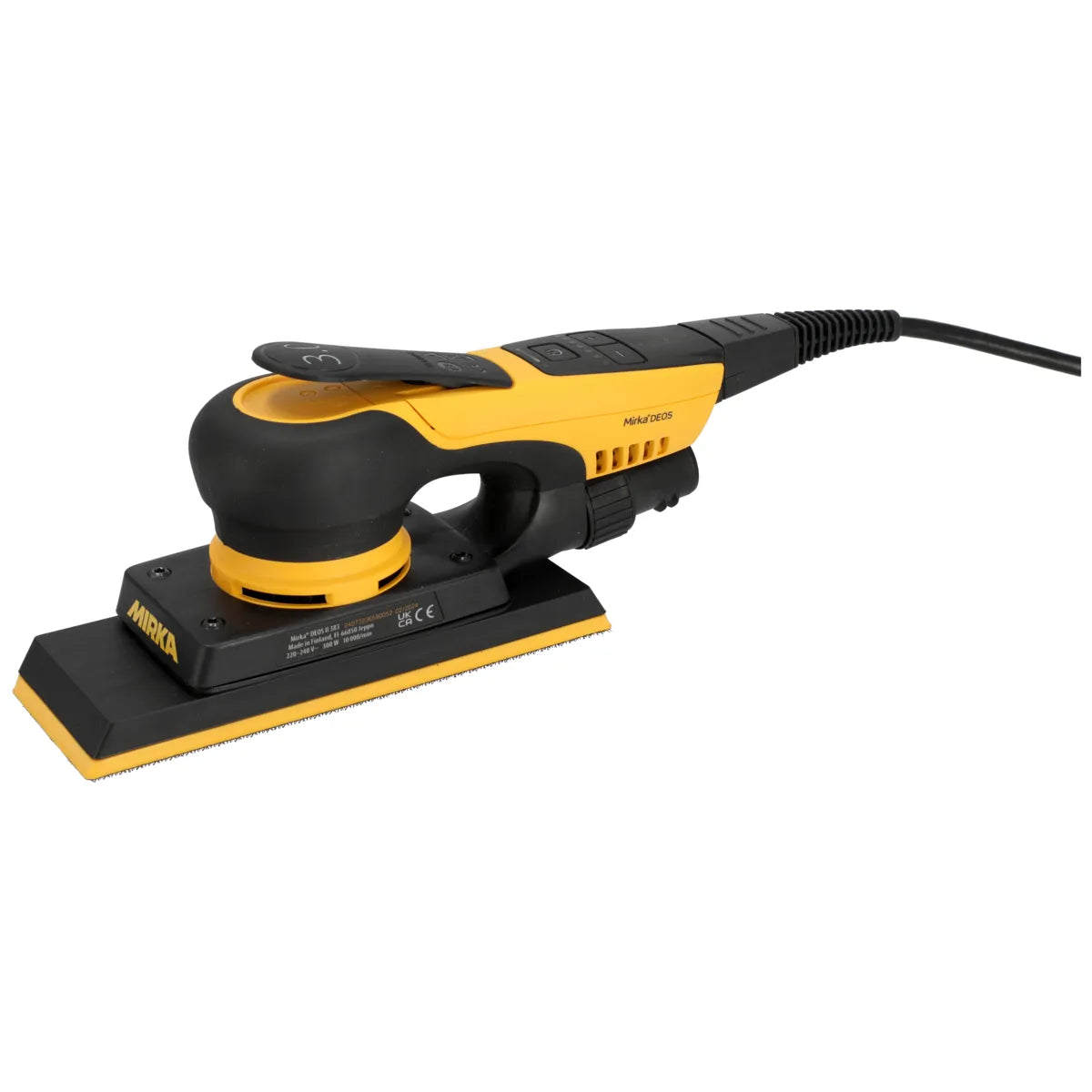 Mirka 2.75" x 8" Orbital Sander DEOS II 383X (3mm Orbit) MID3834044US