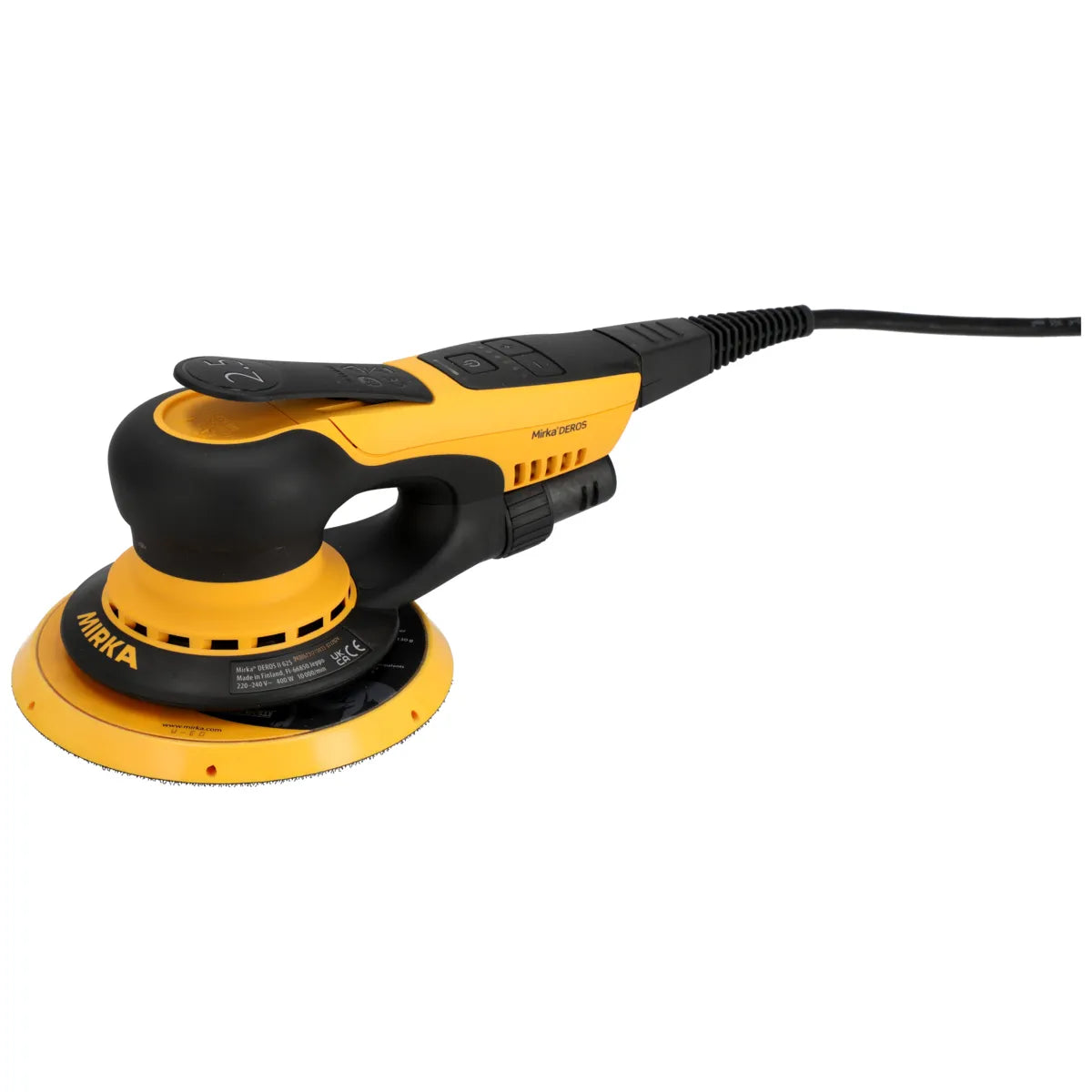 Mirka 6" Random Orbital Sander DEROS II 625X (2.5mm Orbit) with Case MID62540CAUS