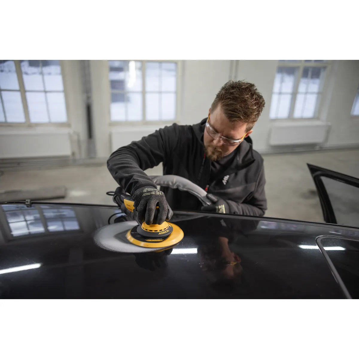 Mirka 7" Random Orbital Sander DEROS II 750X (5mm Orbit) MID7504044US