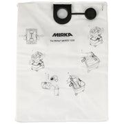 Mirka Fleece Dust Bag for DEXOS 1230, 5/Pack MIX1216171