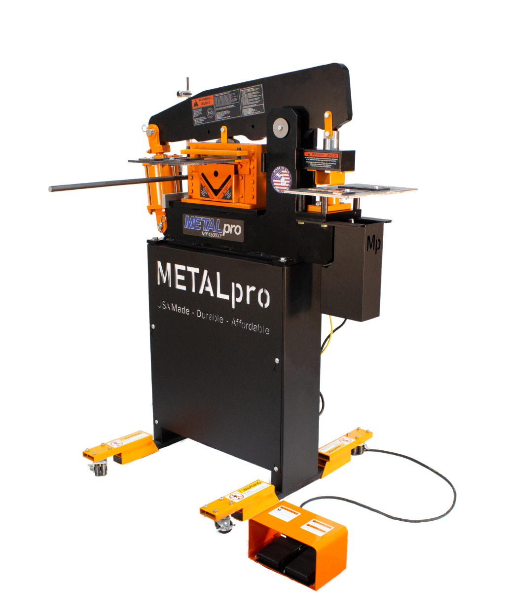 MetalPro 45 Ton Ironworker with Xtreme Production Package MP4500XP