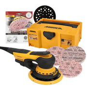 Mirka DEROS II 550X 5" Random Orbital Sander Professional Woodworking Bundle MUS-CTDEL