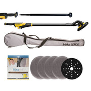 Mirka LEROS 950XCV 9" Wall & Ceiling Sander Extended Reach Bundle MUS-CTLEA