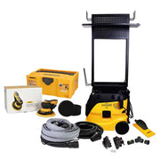 Mirka 6 in. Electric Dust-Free Work Station System with DEROS II 650X & DE-1230-PC HEPA Extractor MUSDF-6WSE3