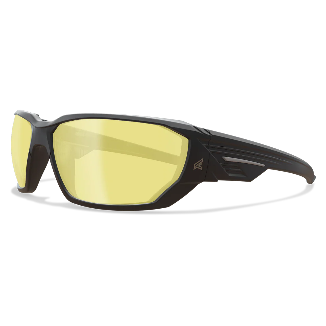 Edge Eyewear Dawson - Black Frame / Yellow Vapor Shield Lenses XD412VS