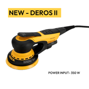 Mirka 5" Random Orbital Sander DEROS II 550X (5mm Orbit) MID5504044US