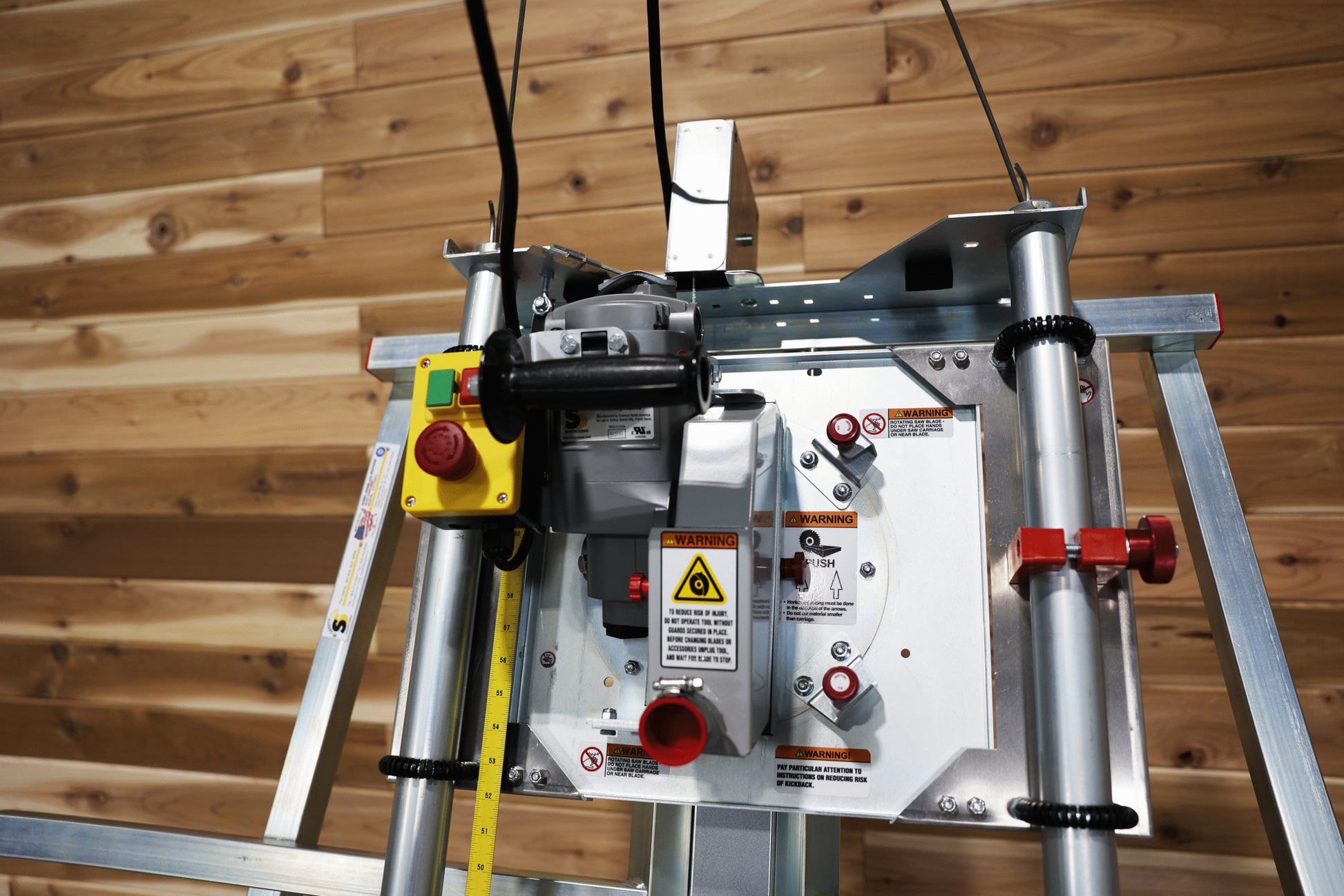 Safety Speed Cut Vertical Panel Saw, 64 in. Max Crosscut, Stand and Wheels Included 6480-20C5