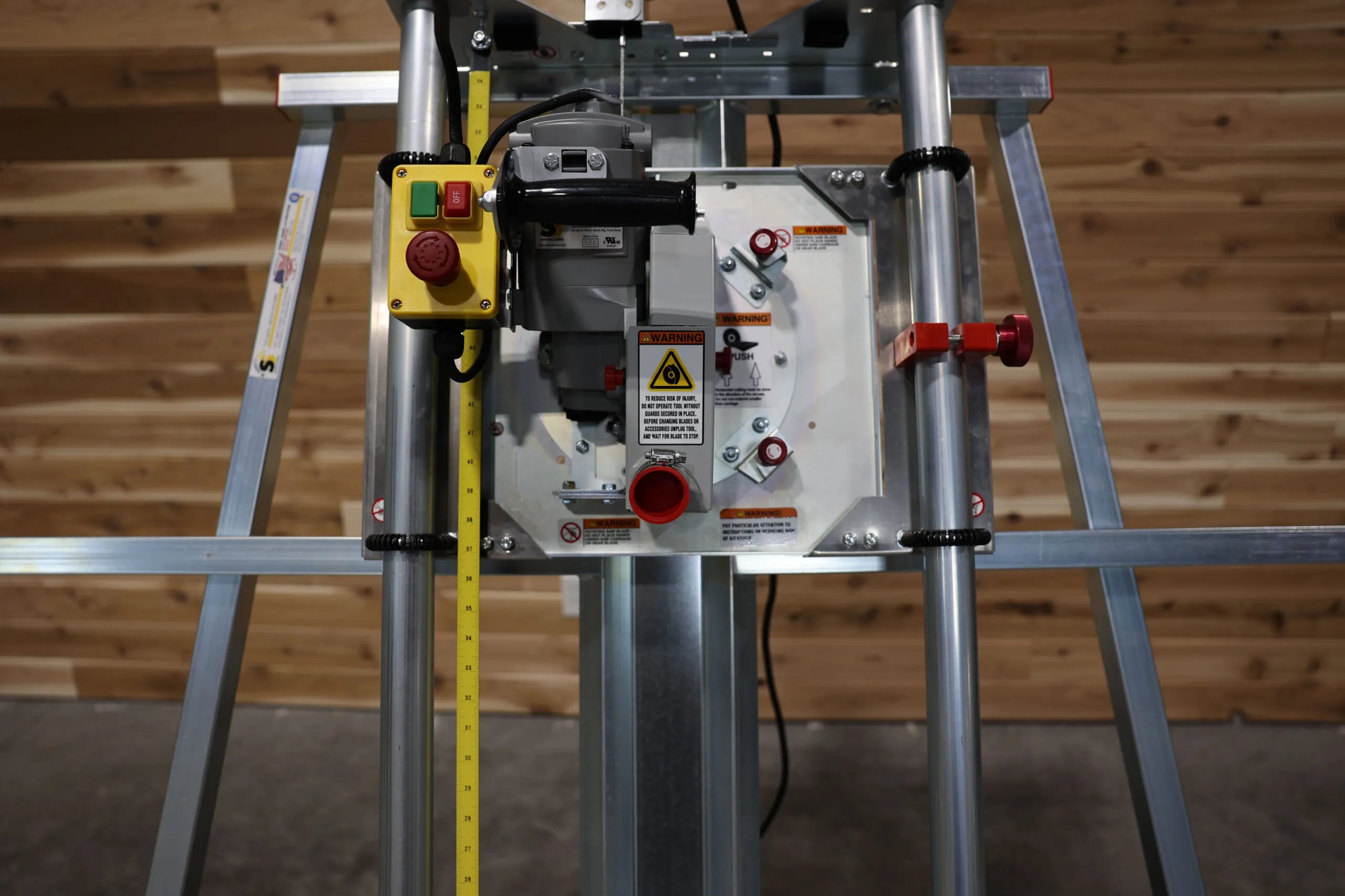 Safety Speed Cut Vertical Panel Saw, 50 in. Max Crosscut, Stand and Wheels Included 6480-20C4