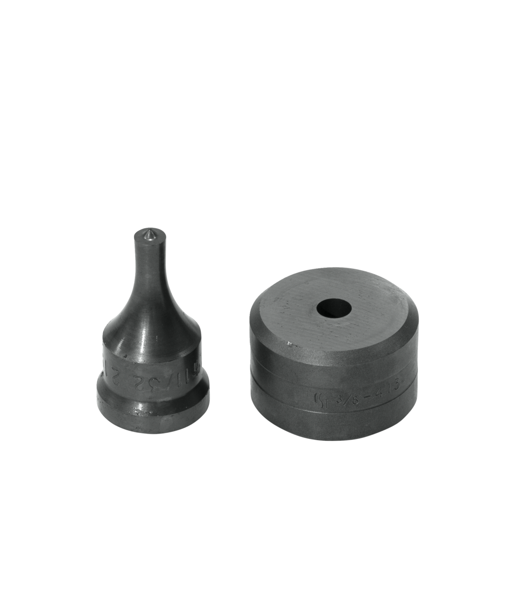 Edwards Ironworkers 11/32 in. Round Punch & Die Set PD11/32
