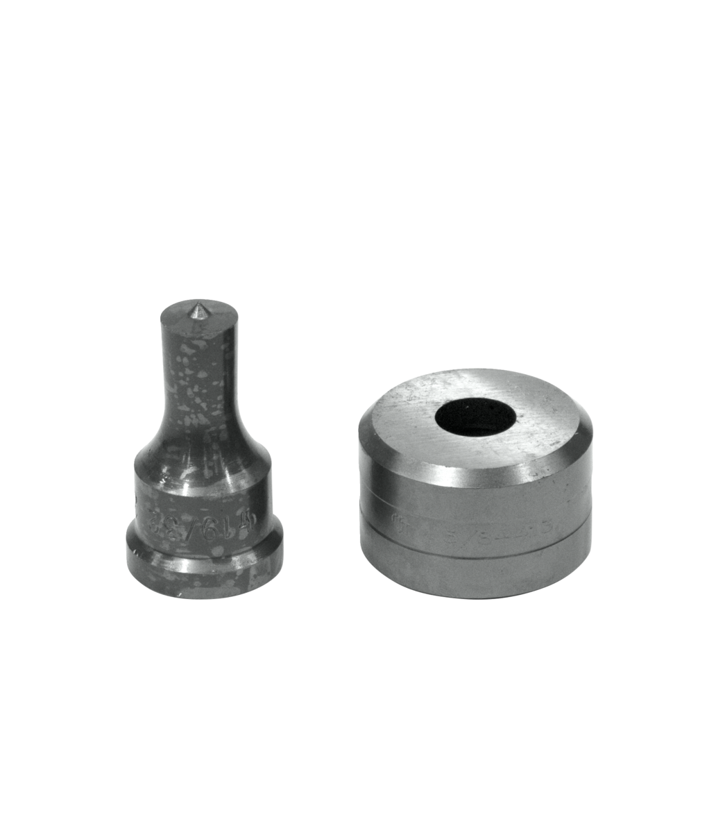 Edwards Ironworkers 19/32 in. Round Punch & Die Set PD19/32