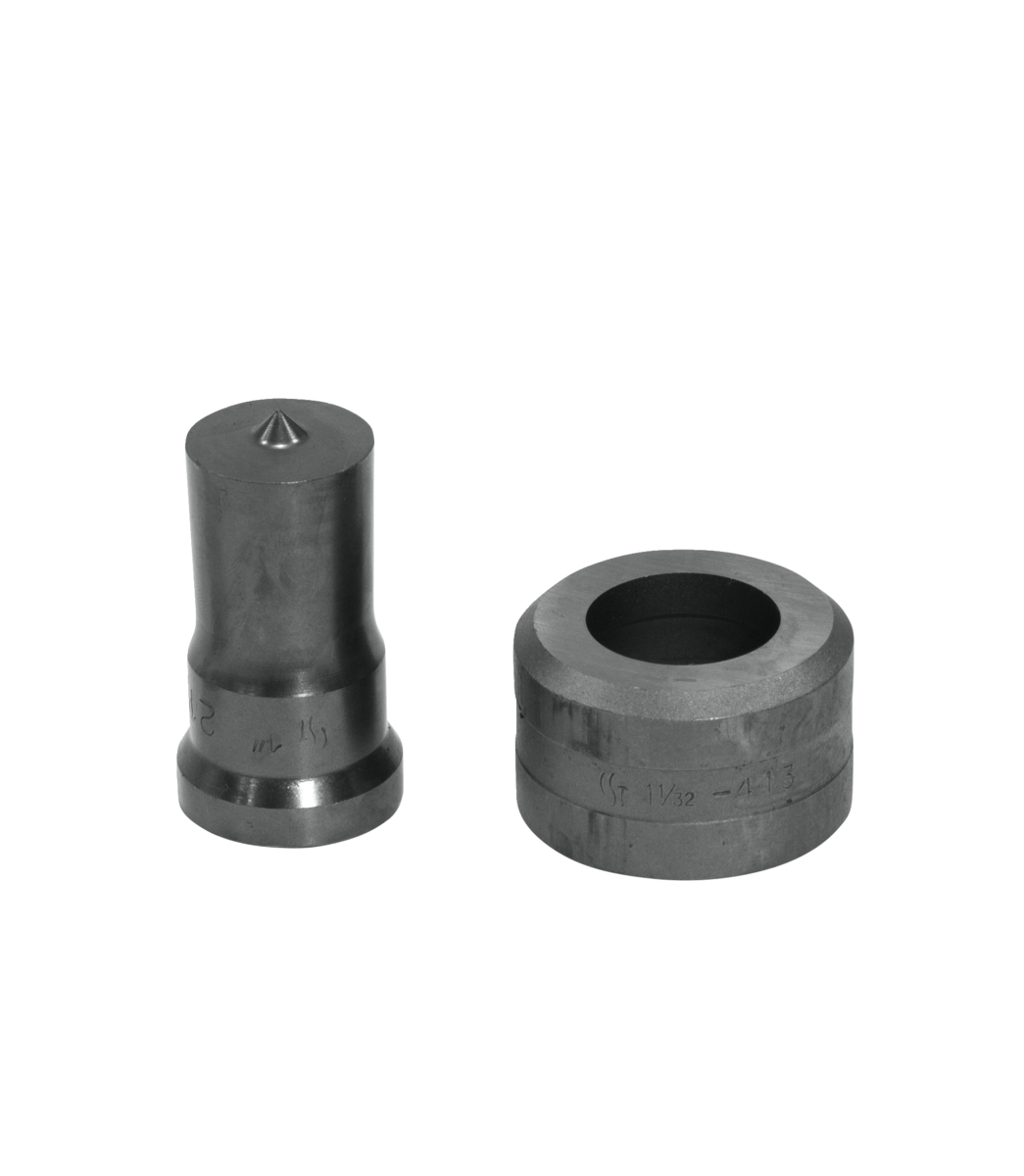 Edwards Ironworkers 1 in. Round Punch & Die Set PD1