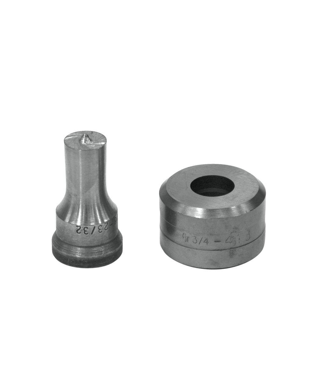 Edwards Ironworkers 23/32 in. Round Punch & Die Set PD23/32