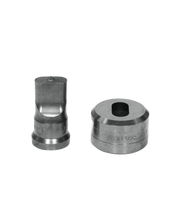 Edwards Ironworkers 1/2x1 Oblong Punch & Die Set with Key-Way PDOB1/2X1