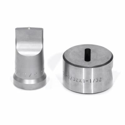 Edwards Ironworkers 3/16x1 Oblong Punch & Die Set with Key-Way PDOB3/16X1